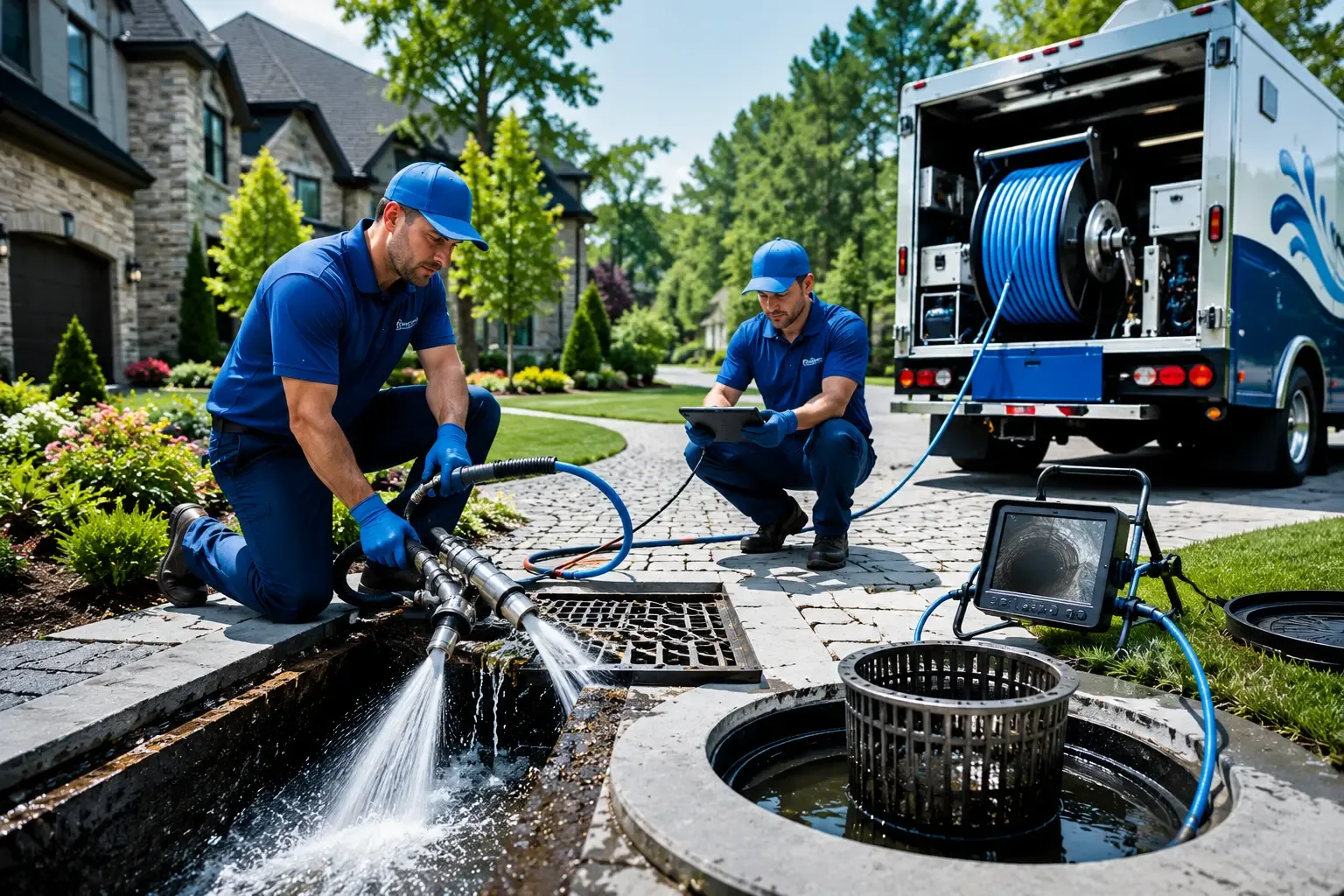 Local outdoor drain cleaning professionals in East Flat Rock, NC